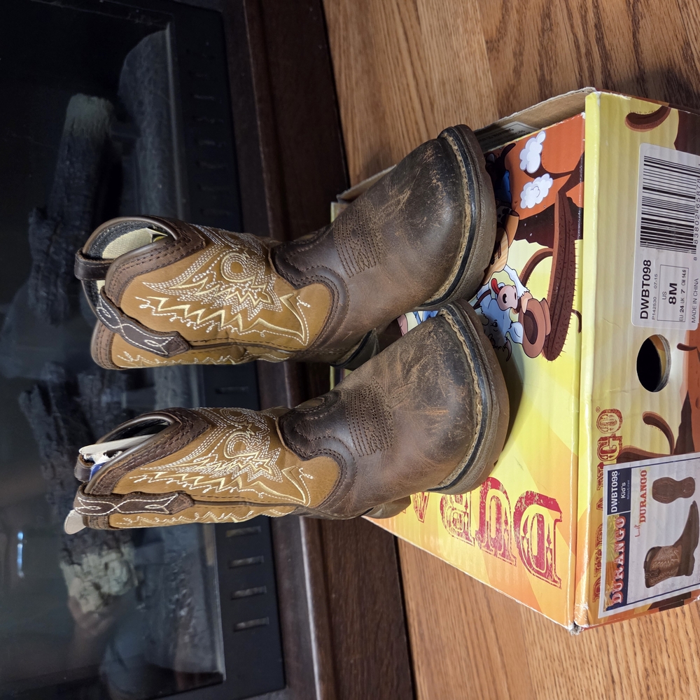 Durango Kids Brown Western Boots